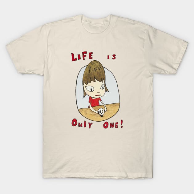 Yoshitomo Nara Animated T-Shirt by RianSanto